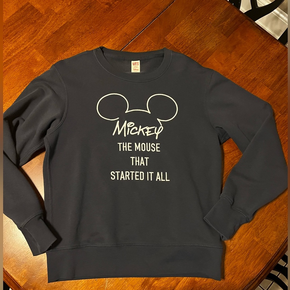 Women’s Uniqlo Small sweatshirt - the mouse that started it all